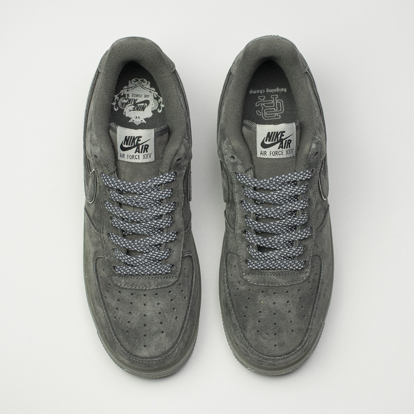 Grey and shop black air force